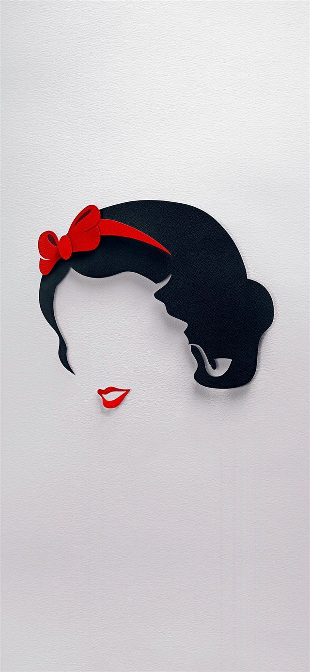 Cinderella Mminimal Art Ad Illust iPhone X wallpaper 
