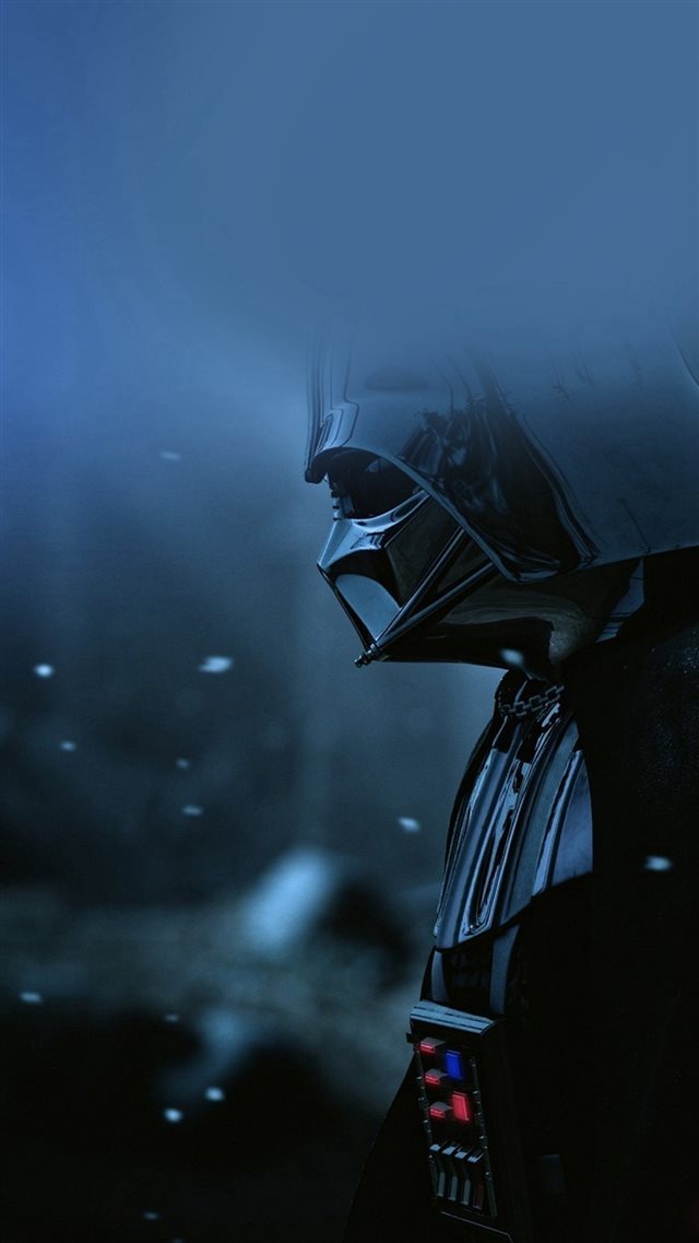 Starwars Darth Vader Art Film Blue iPhone 8 wallpaper 