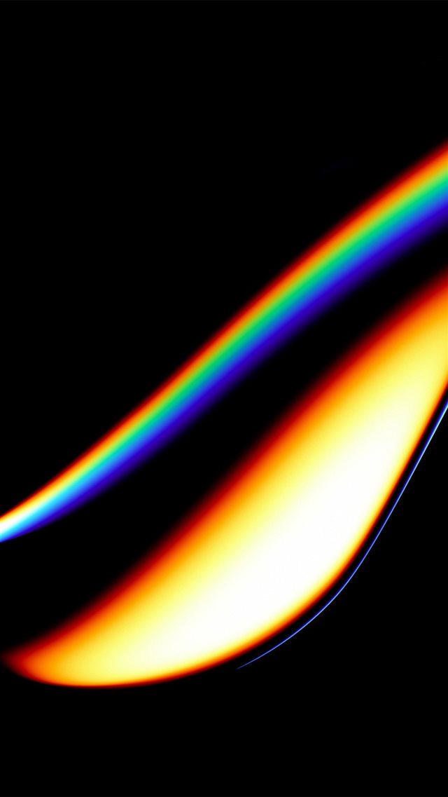 Lens Dark Color Rainbow Art Illustration Minimal iPhone 8 wallpaper 