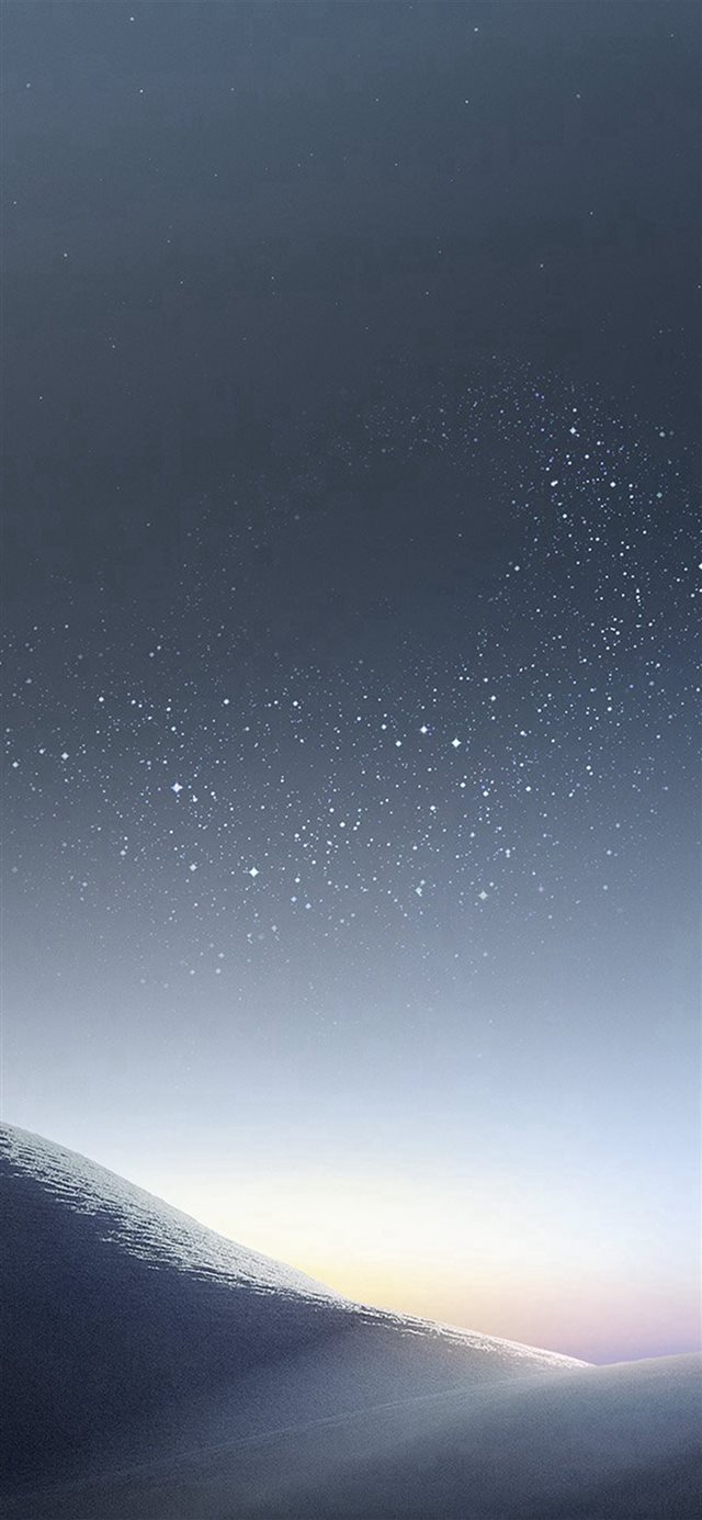 Galaxy Night Sky Star Art Illustration iPhone X wallpaper 