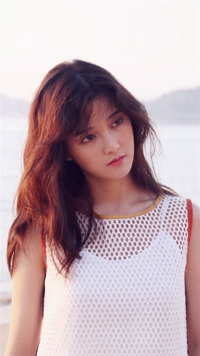 Kpop Girl Bora Asian Beach Summer iPhone 8 wallpaper 