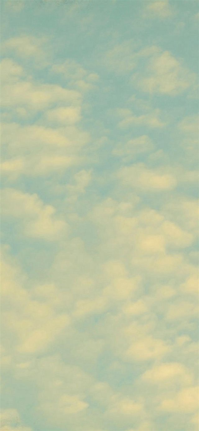 Sky Clouds Fade Nature Pattern iPhone X wallpaper 