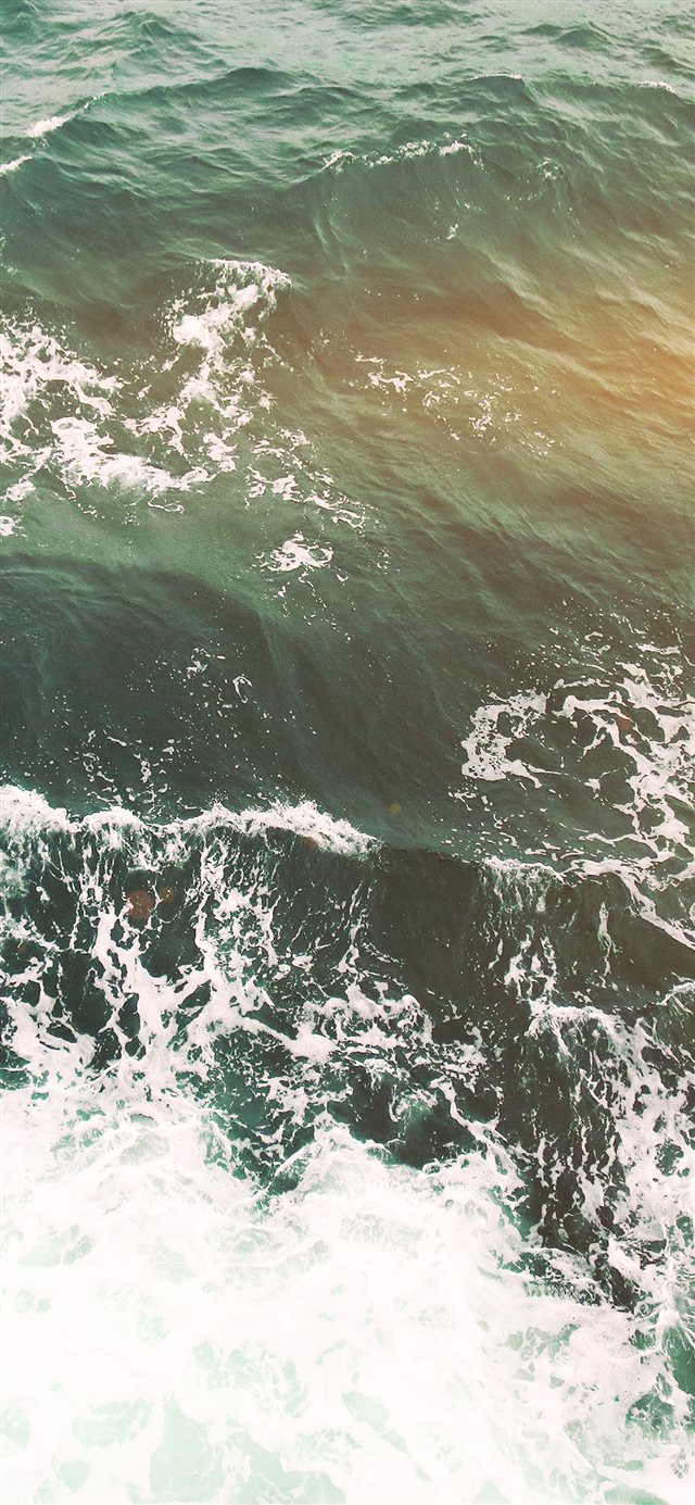 Water Sea Vacation Texture Ocean Beach Flare iPhone X wallpaper 