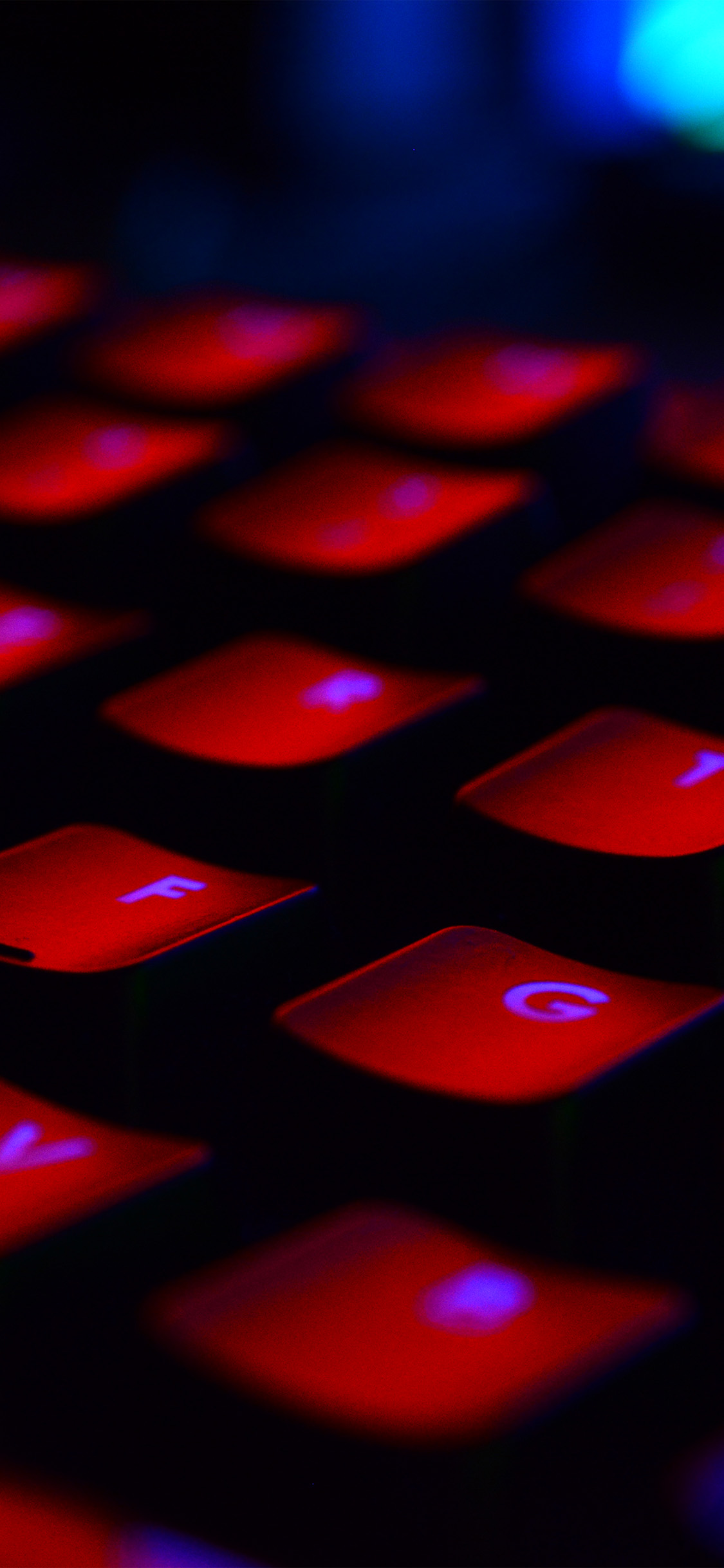 Keyboard Red Dark Computer Nature Iphone X Wallpaper Download