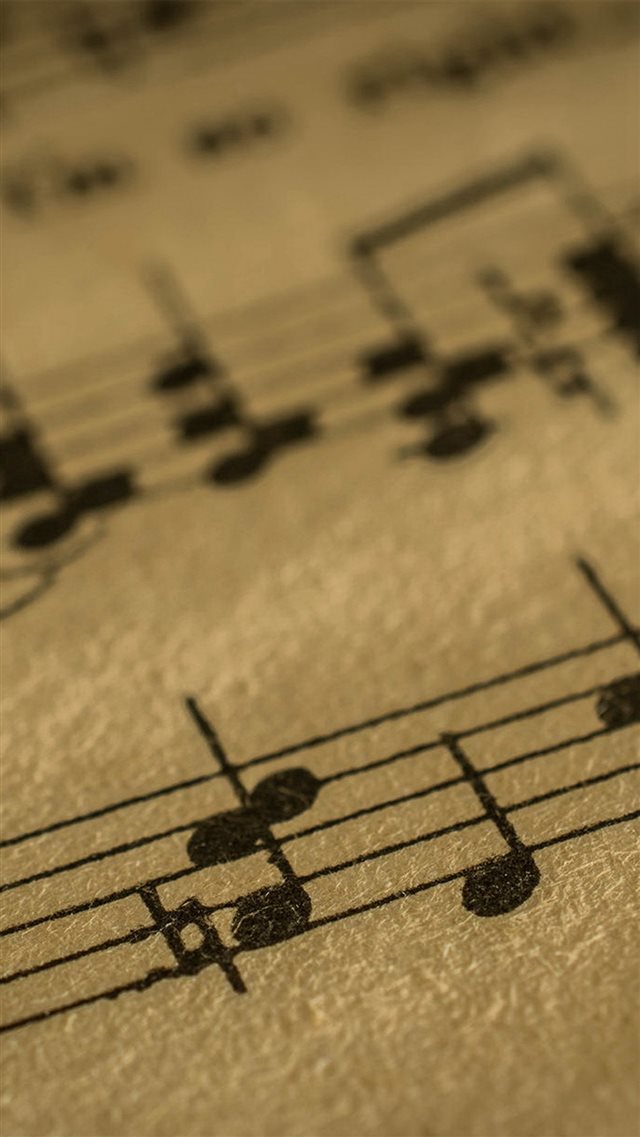 Music Note Art Pattern iPhone 8 wallpaper 