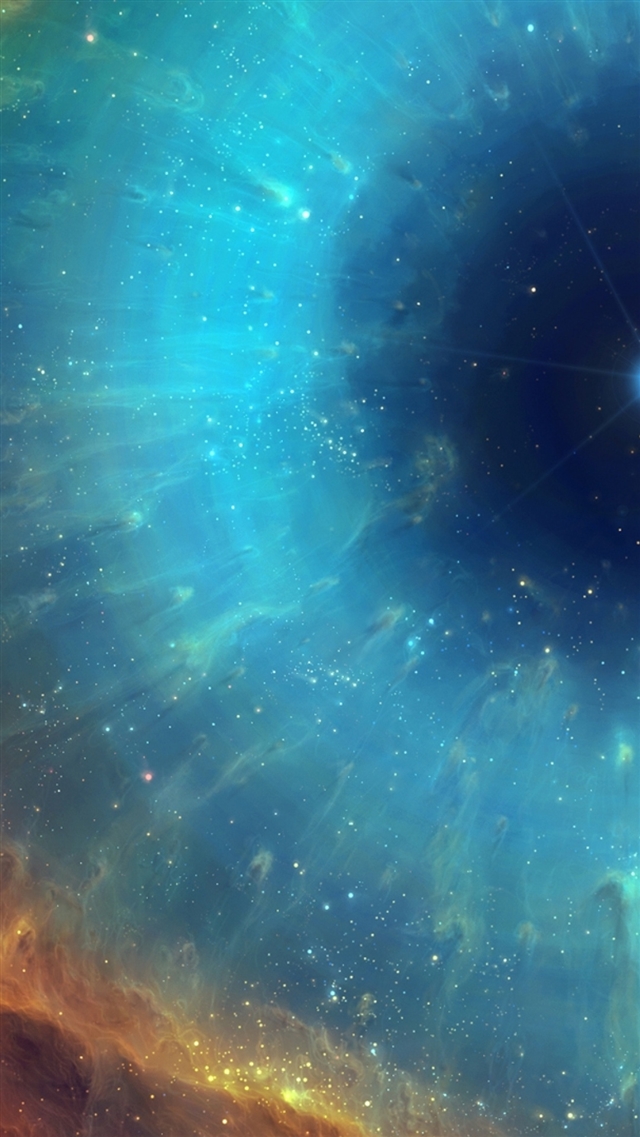Space nebula star energy iPhone 8 wallpaper 