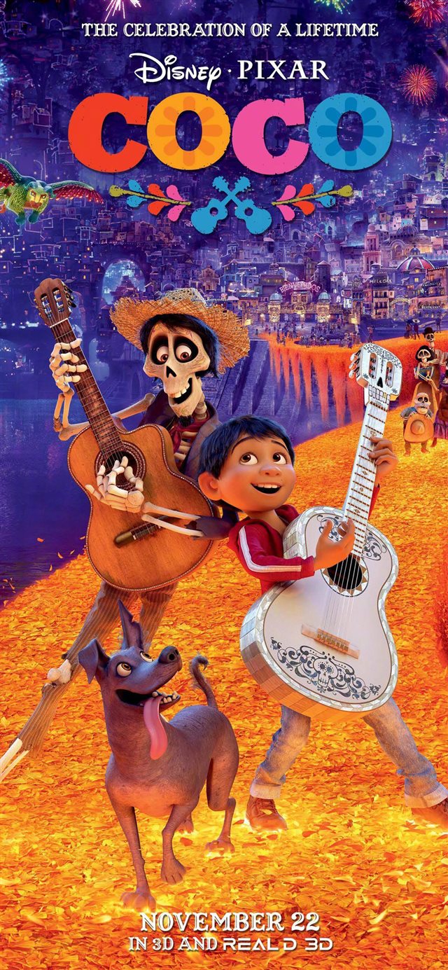Coco poster iPhone X wallpaper 