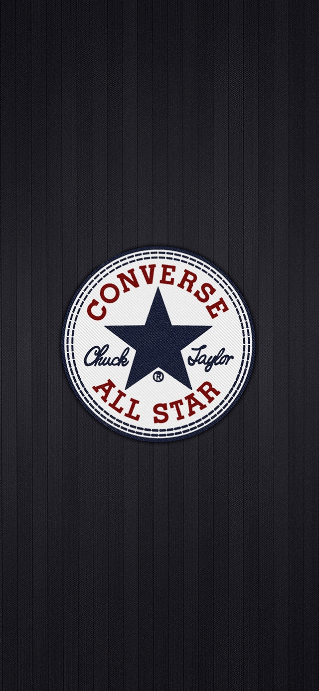 Converse all star logo iPhone X wallpaper 