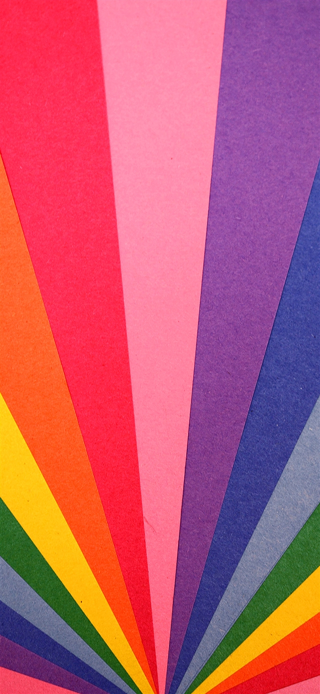 Rainbow light pattern iPhone X wallpaper 