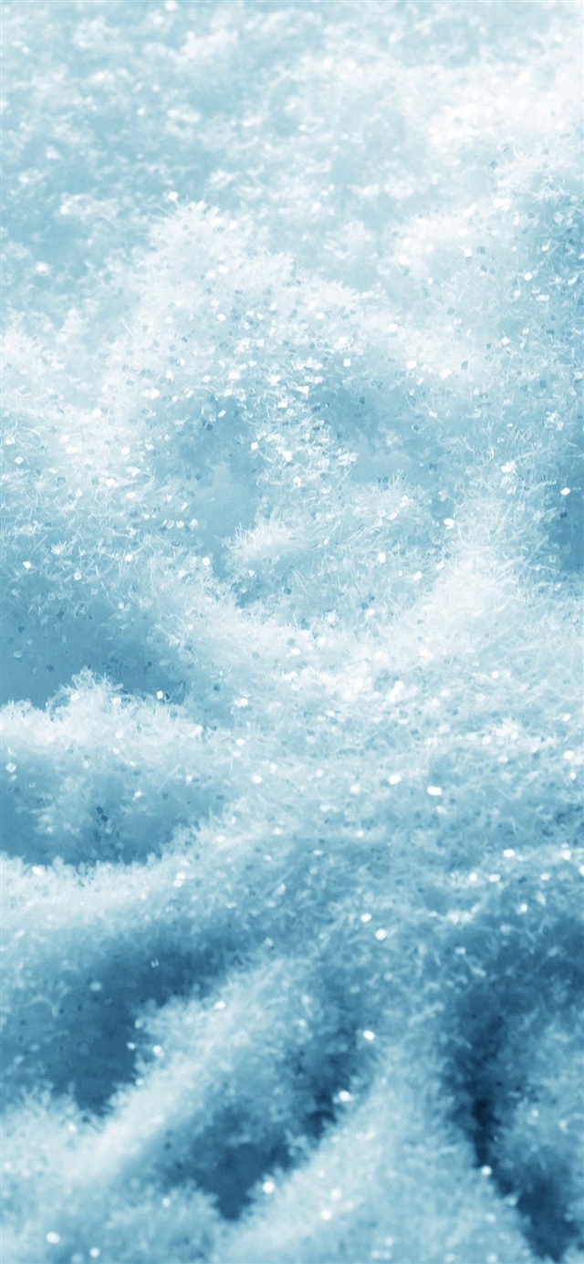 Snow Close up iPhone X wallpaper 
