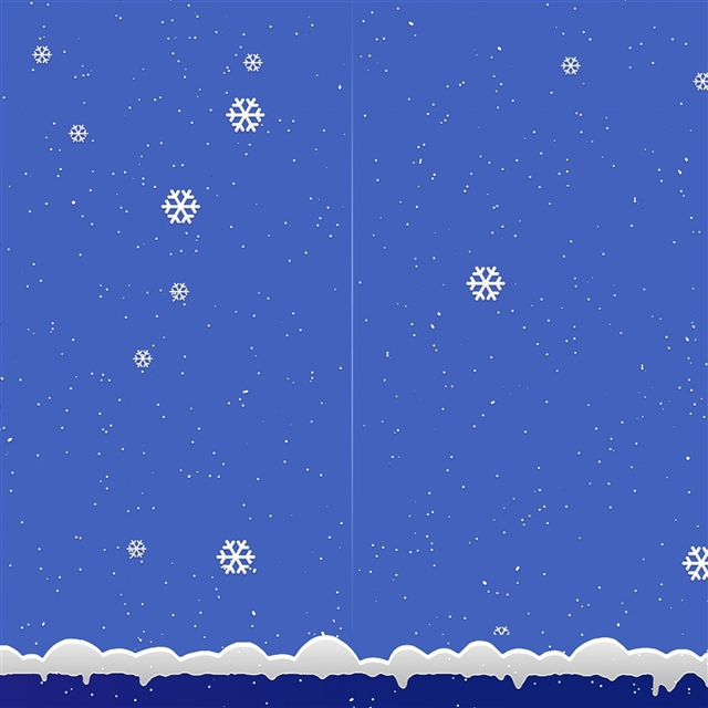 Snowflakes snow winter iPad Pro wallpaper 