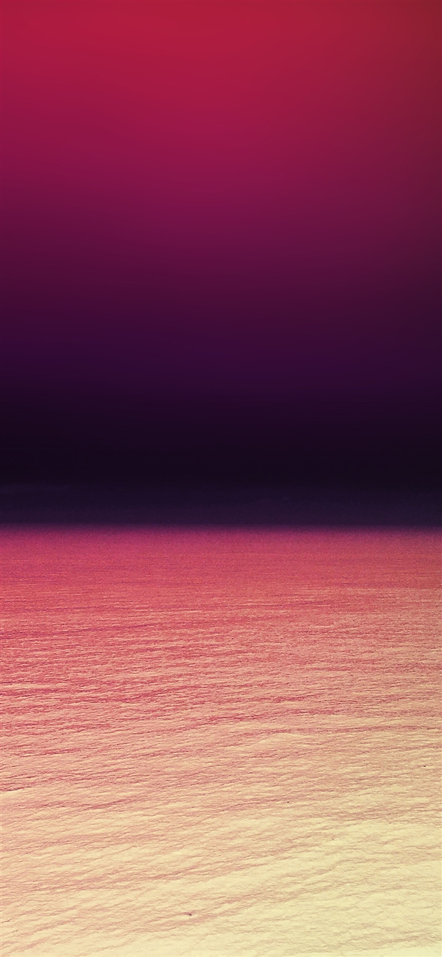 Purple ocean water iPhone X wallpaper 
