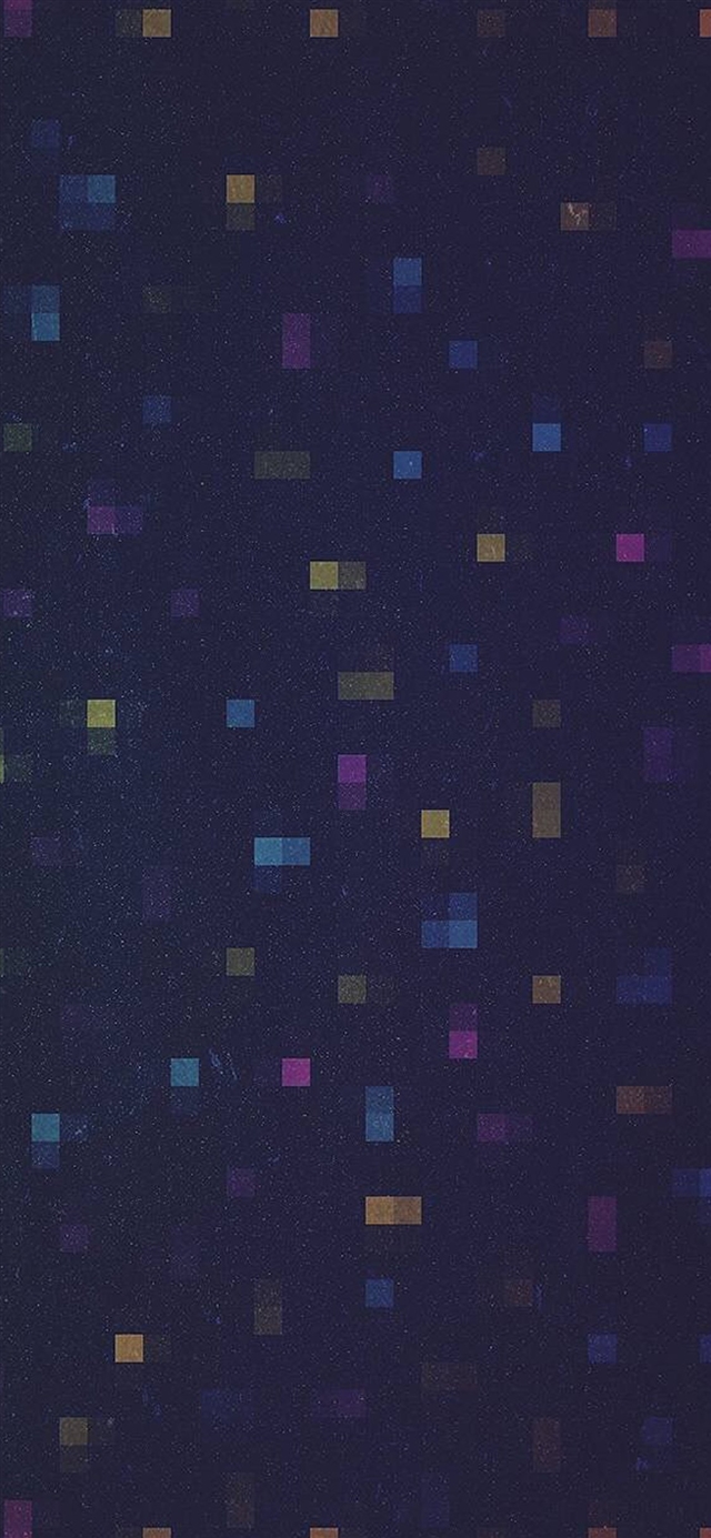 Square color blue pattern background iPhone X wallpaper 