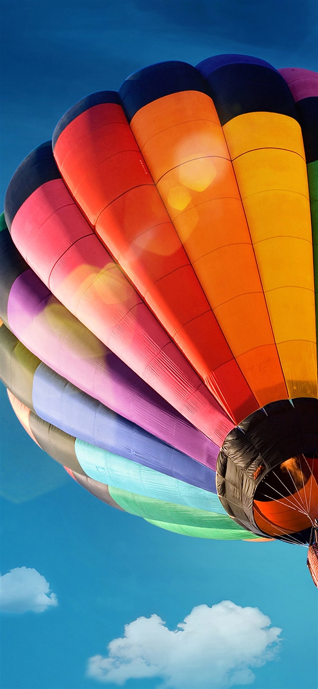 Baloon pretty sky iPhone X wallpaper 
