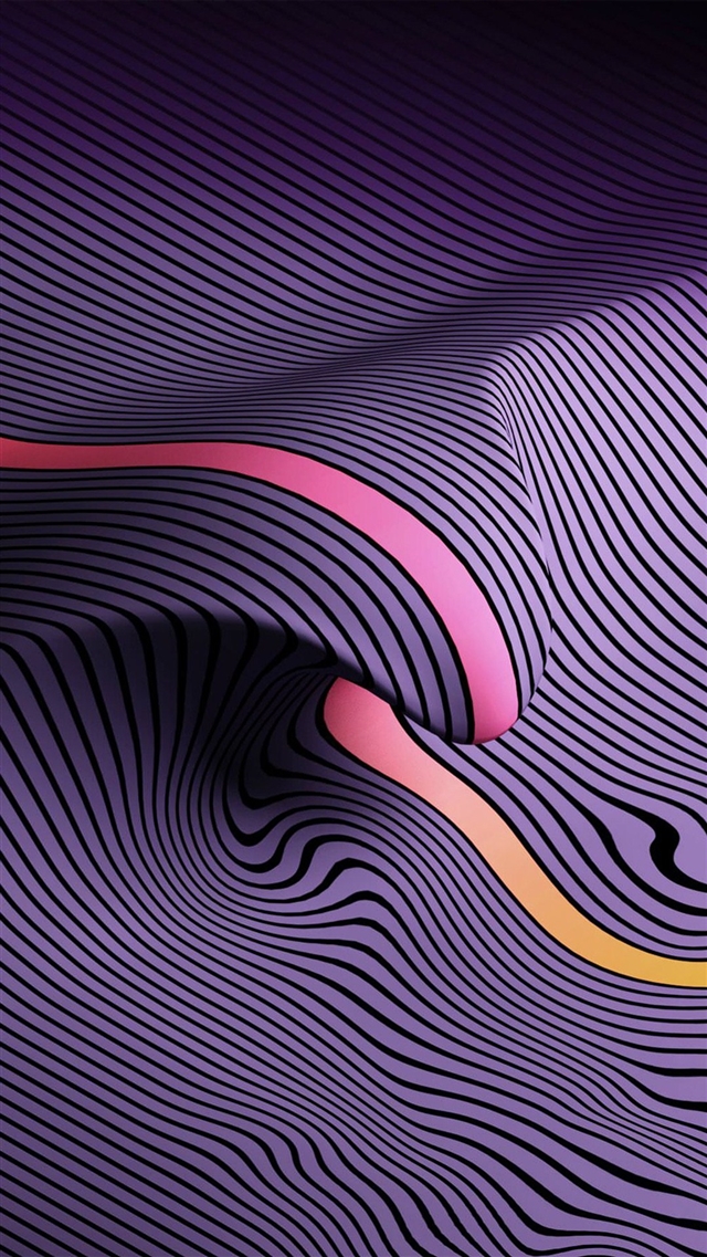 purple line digital abstract pattern background iPhone 8 wallpaper 