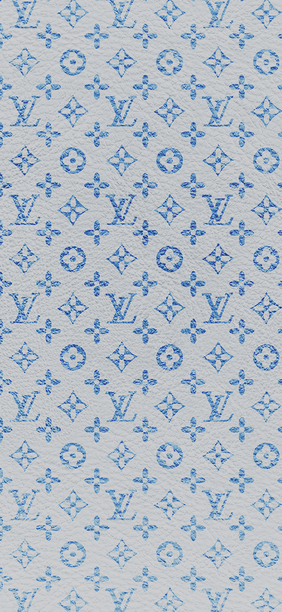 Louis Vuitton Blue Pattern Art Iphone Wallpapers Free Download