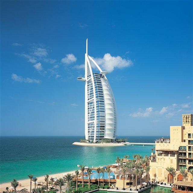 Dubai united arab emirates city  iPad Pro wallpaper 