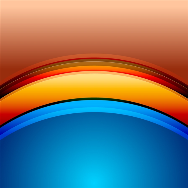 Rainbow bridge iPad wallpaper 