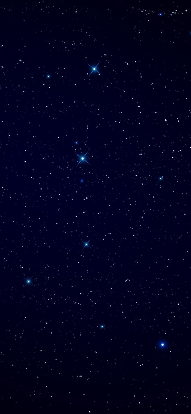 Space star night dark iPhone 11 wallpaper 