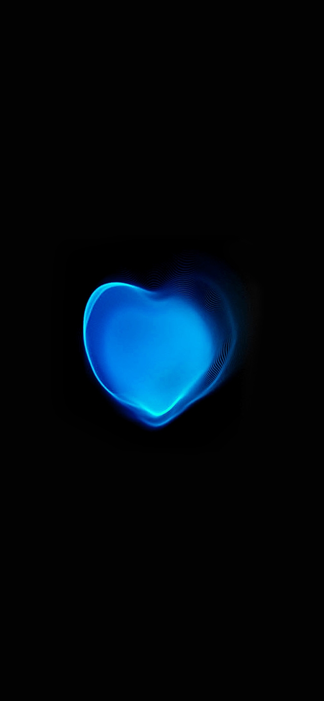 Love heart iPhone X wallpaper 