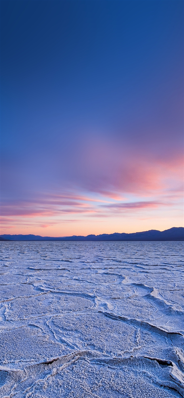 Dead sea snow sunset mountain iPhone X wallpaper 