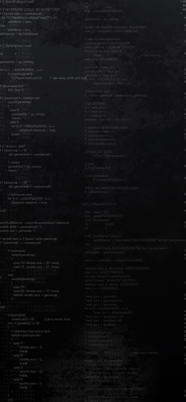 Programmer coding pattern iPhone X wallpaper 