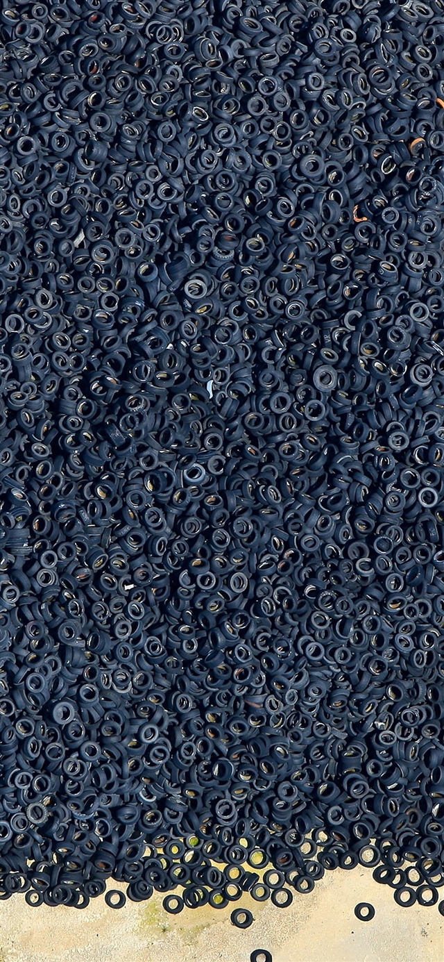 Tires from top texture art pattern iPhone X wallpaper 