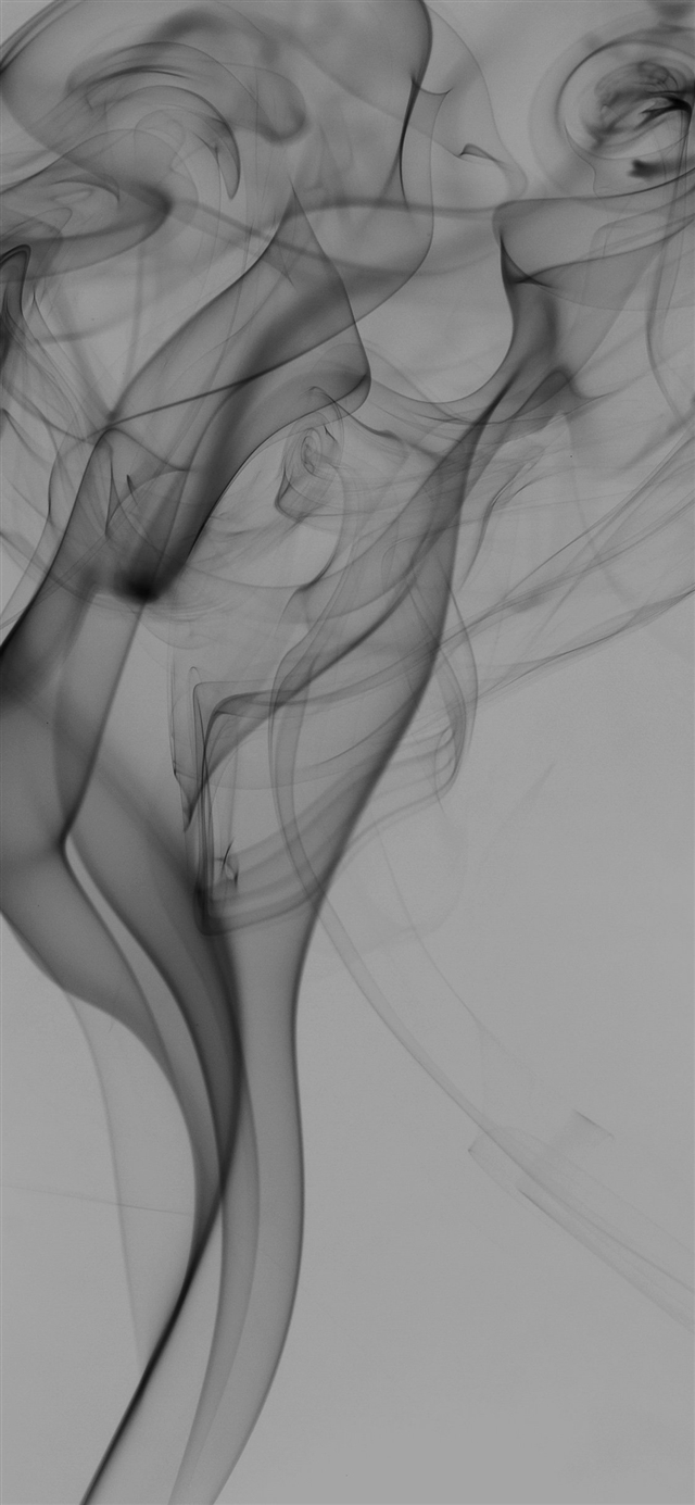 Smoky white black texture smoke pattern iPhone X wallpaper 