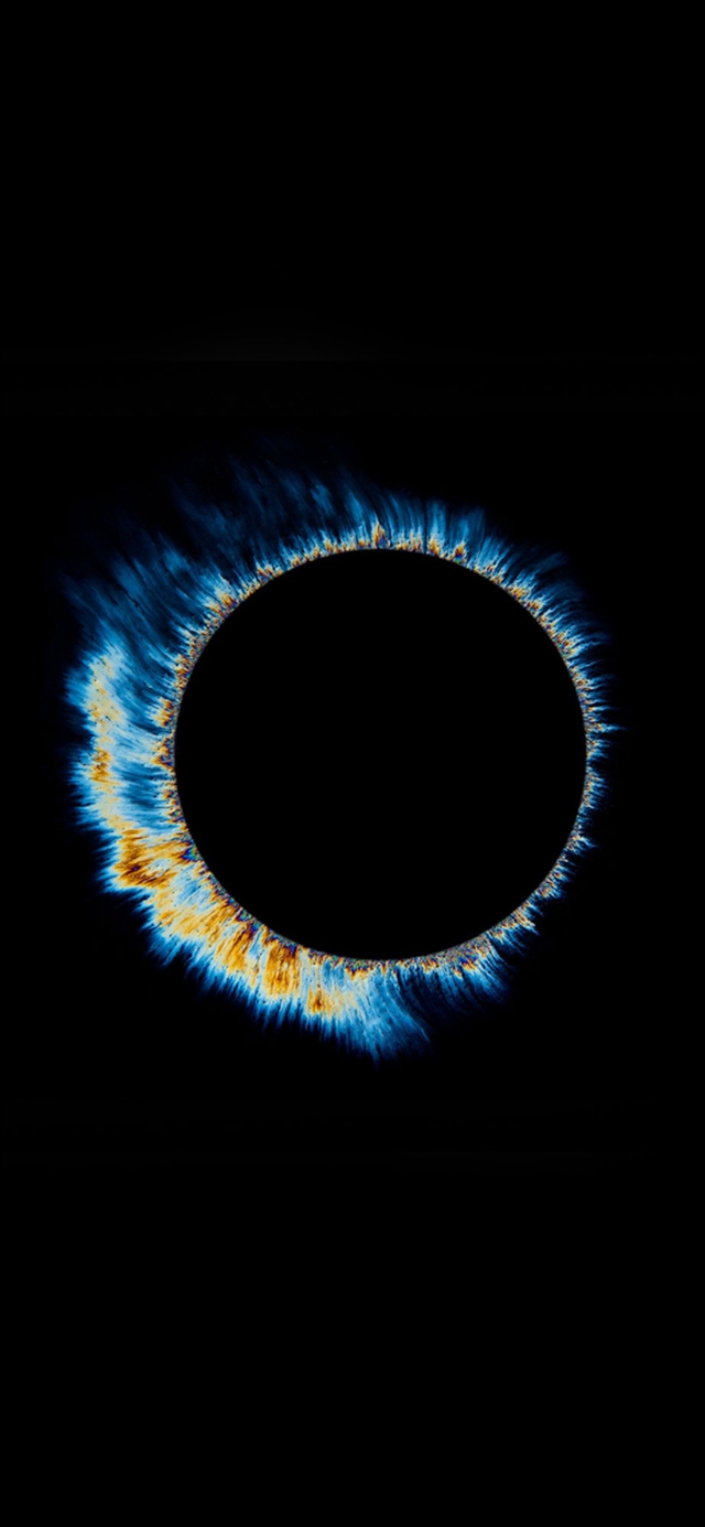 The aperture background iPhone X wallpaper 