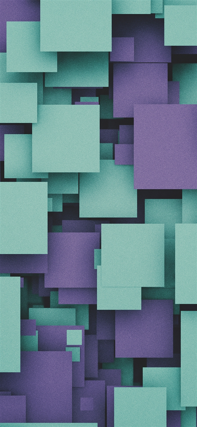 Square party purple pattern iPhone X wallpaper 