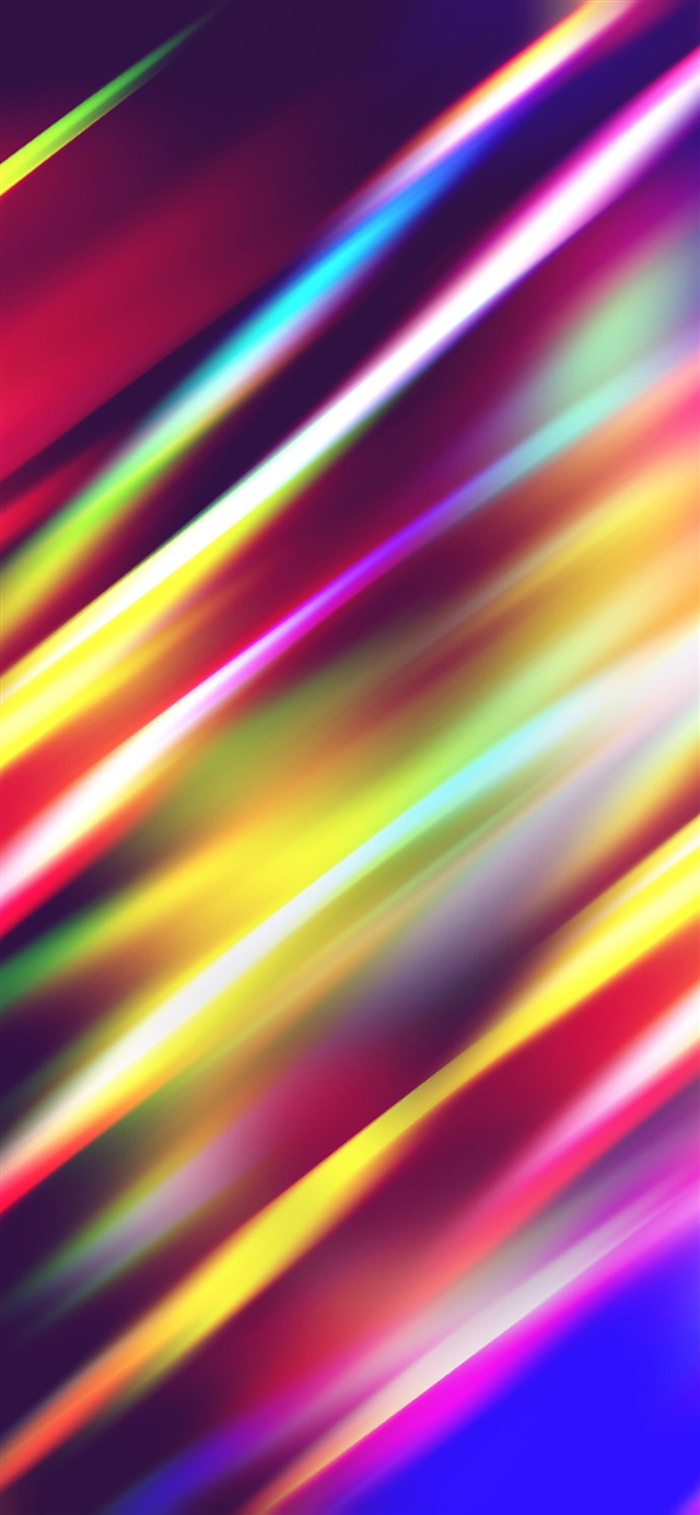 Lights rainbow pattern iPhone X wallpaper 