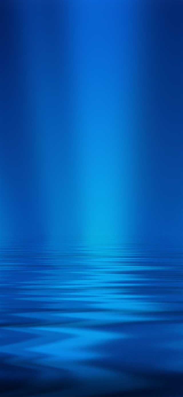 Sea blue ripple pattern iPhone X wallpaper 