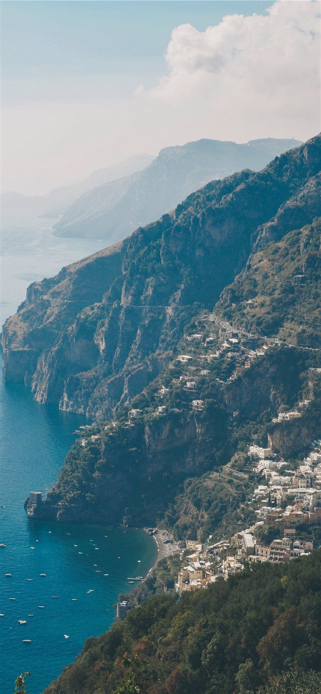 Amalfi Coast iPhone X wallpaper 