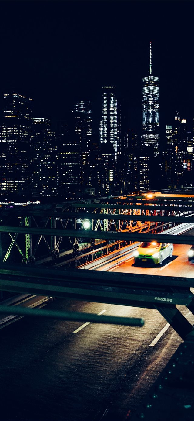 Brooklyn Bridge  New York  United States iPhone X wallpaper 