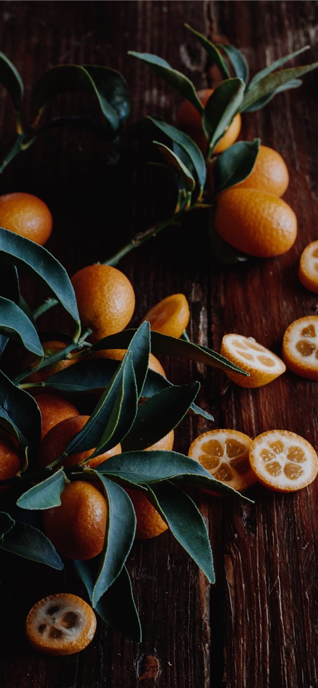 Kumquats iPhone X wallpaper 