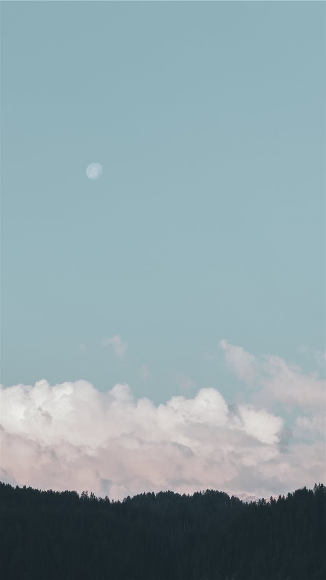Pastel clouds iPhone 8 wallpaper 