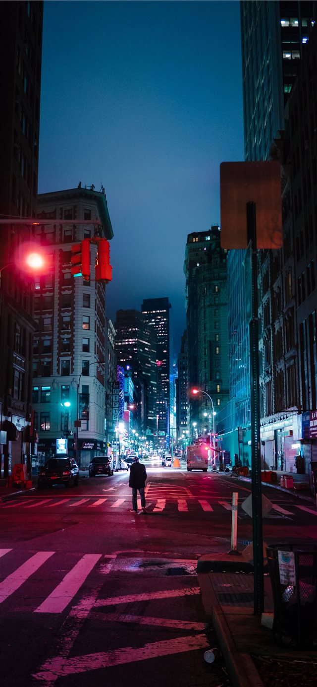 New York Winter Wallpaper Iphone X