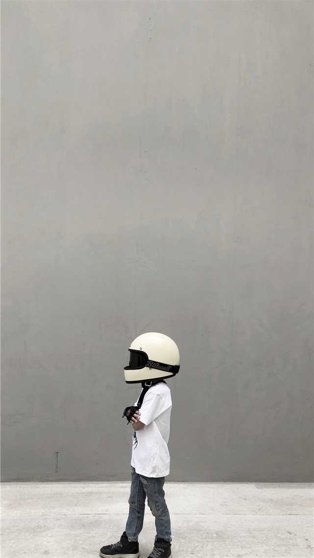 Helmet Boy iPhone 8 wallpaper 
