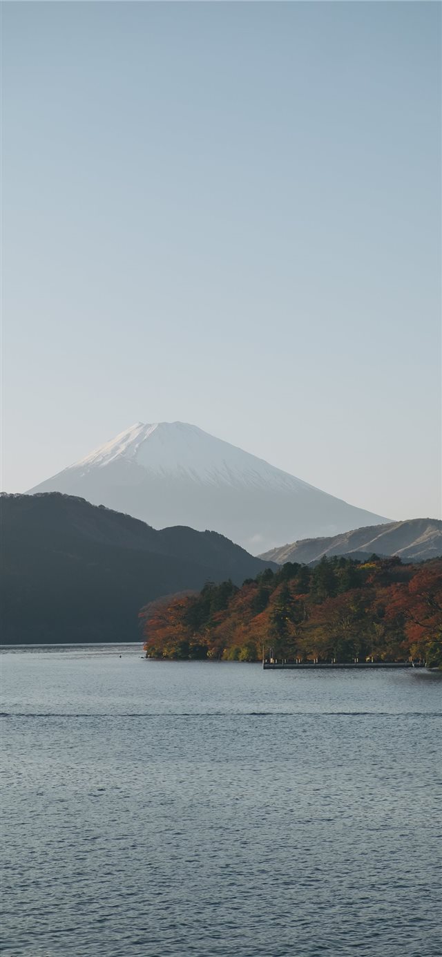 Mt Fuji iPhone X wallpaper 