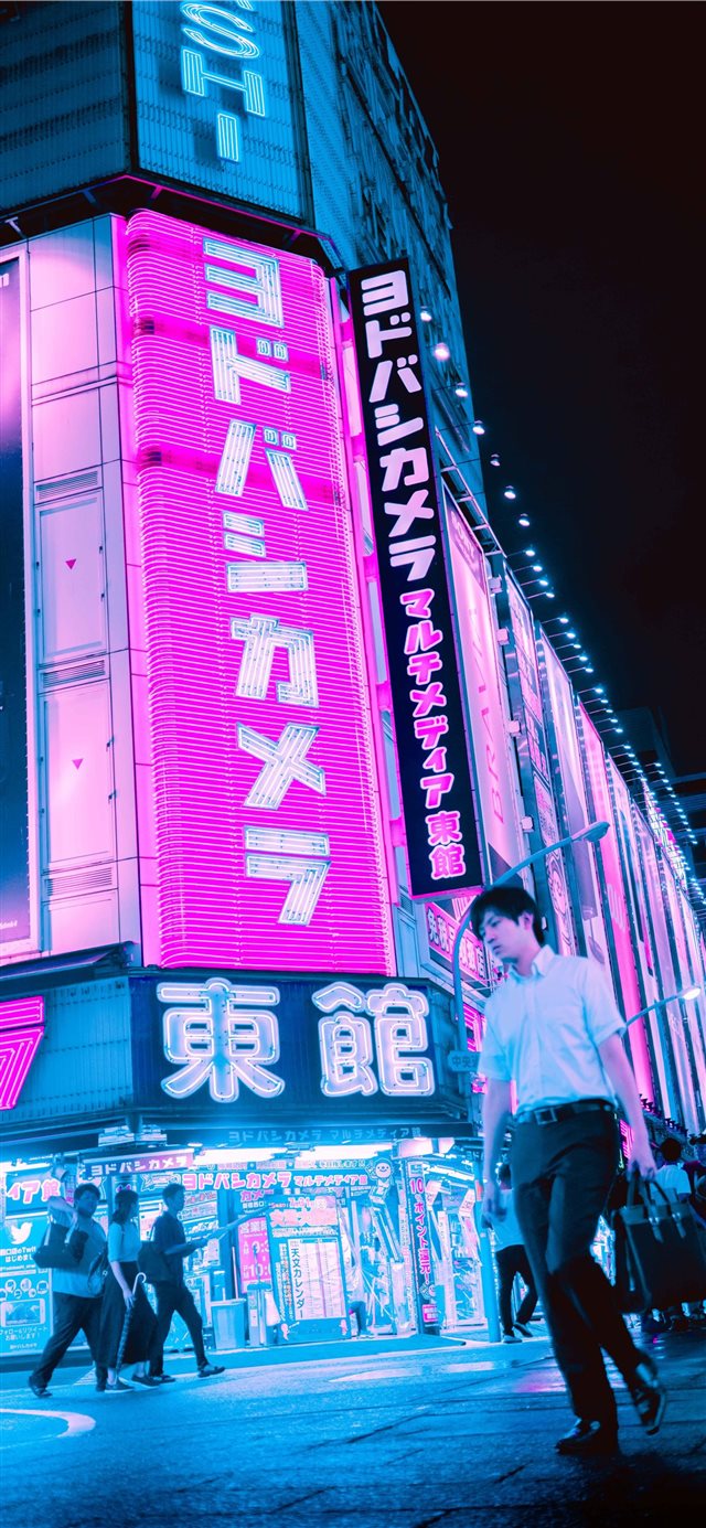 Tokyo iPhone X wallpaper 