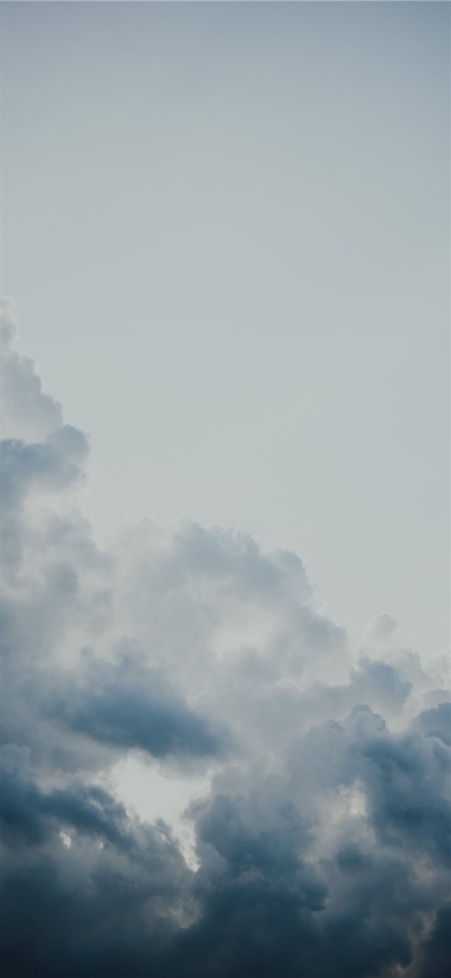 clouds iPhone X wallpaper 