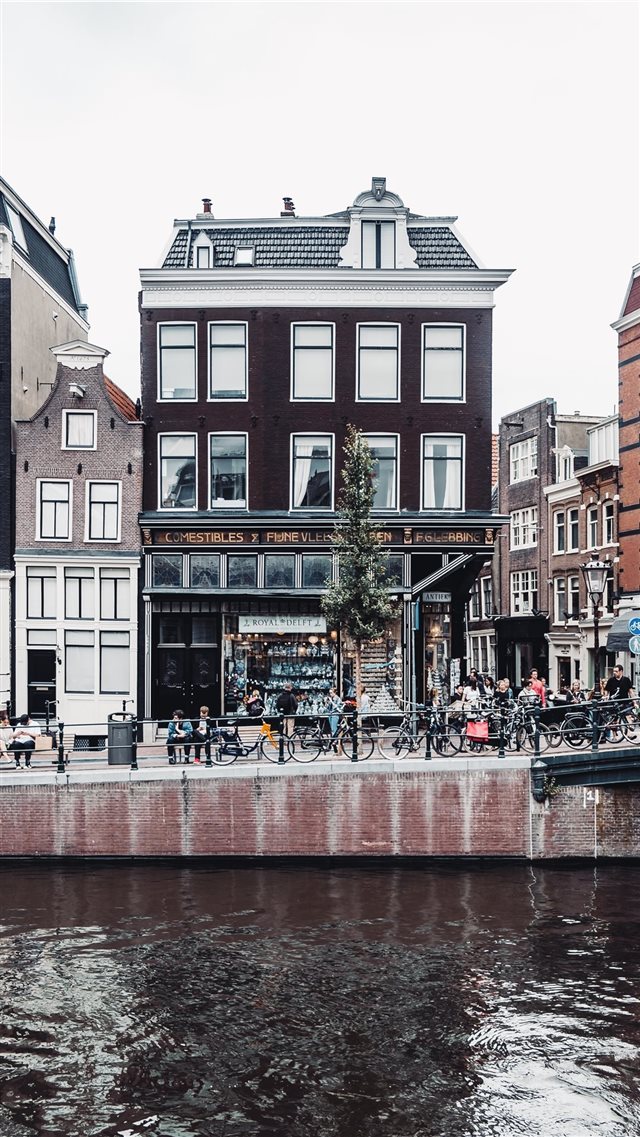 Amsterdam Liveliness iPhone 8 wallpaper 