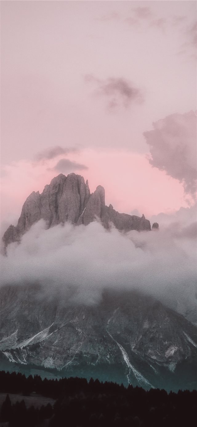 Pink Blue Hour iPhone 11 wallpaper 