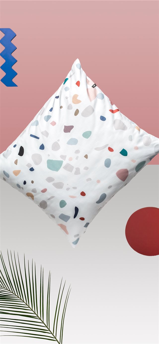 Terrazzo Pillow iPhone X wallpaper 