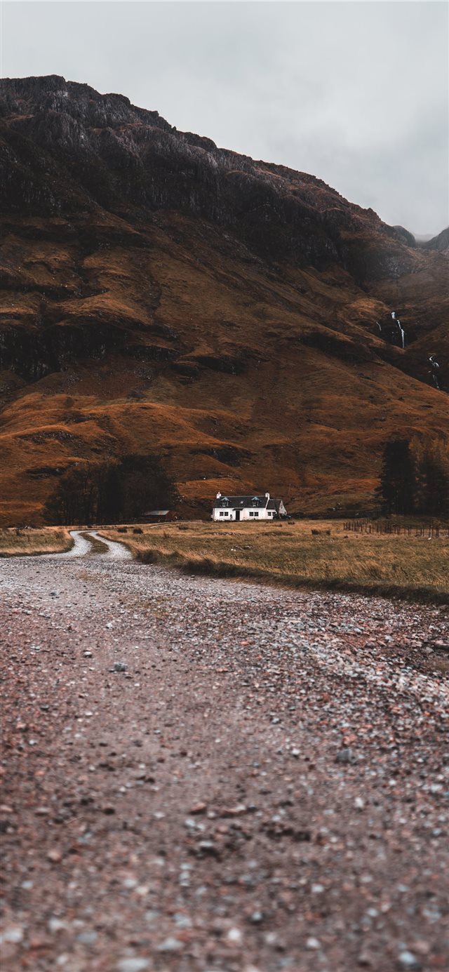 That White Cottage iPhone X wallpaper 
