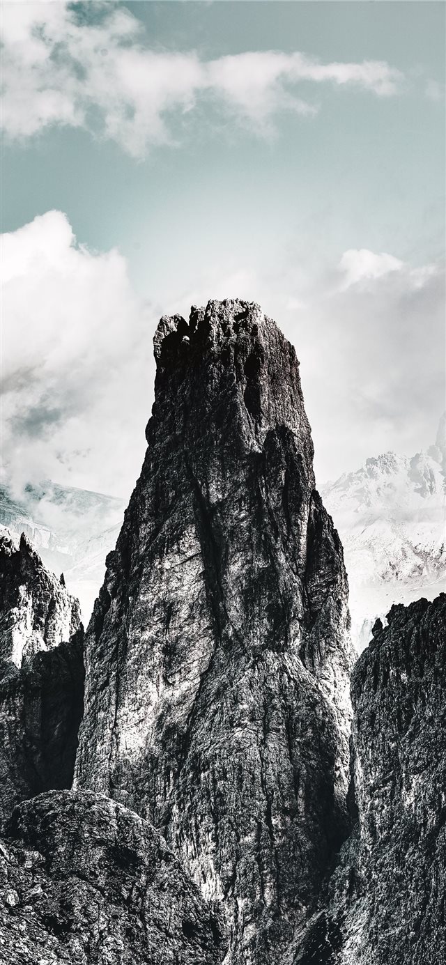 Dolomites  Toblach  Italy iPhone X wallpaper 