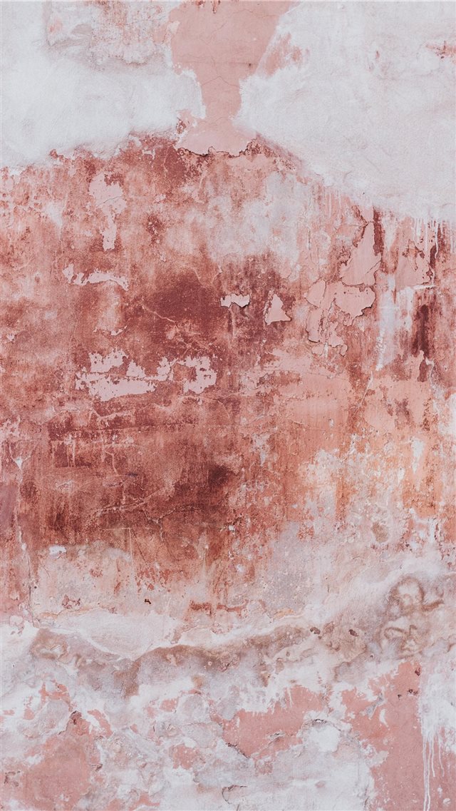 Pink damaged wall iPhone 8 wallpaper 