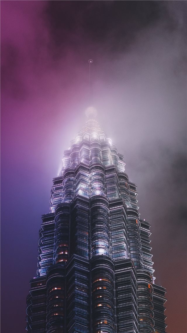 Tower of Clouds iPhone 8 wallpaper 