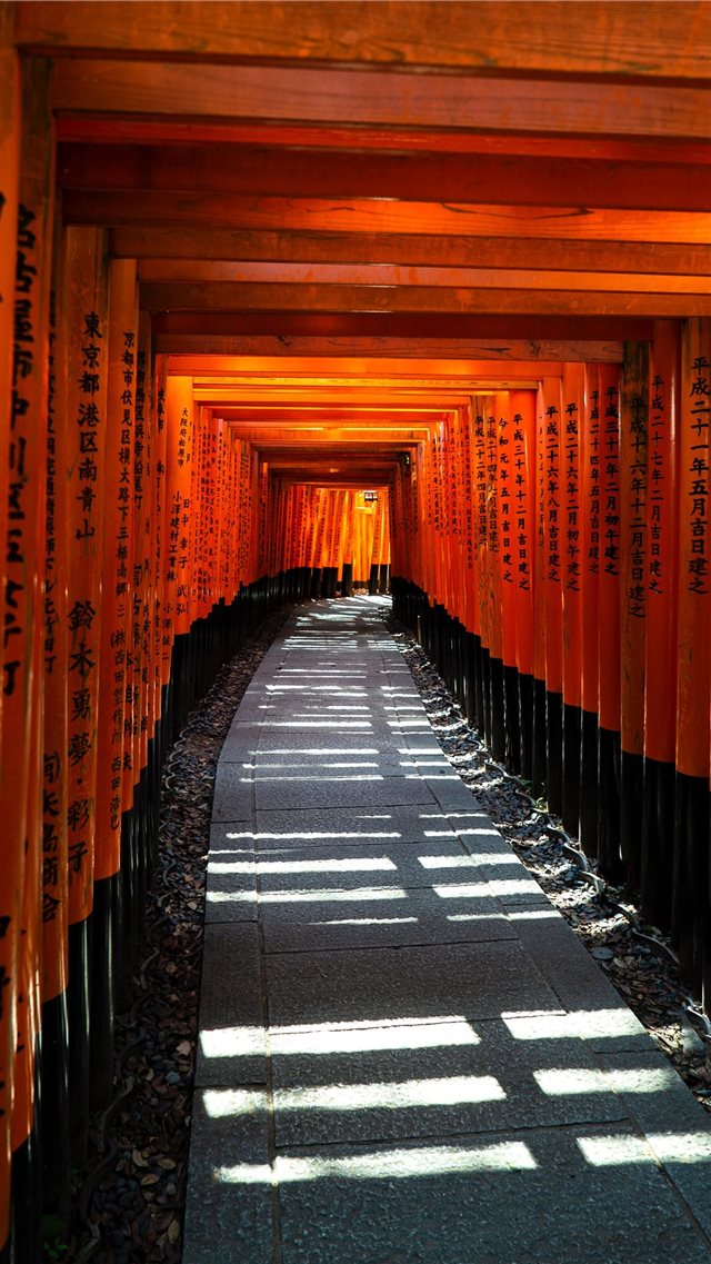 Fusihimi Inari  Kyoto  Japan iPhone 8 wallpaper 