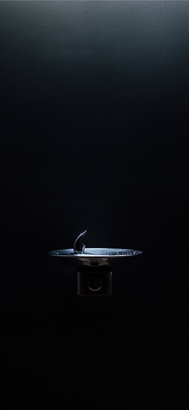 At the Broad in LA — the water fountains on the s... iPhone X wallpaper 